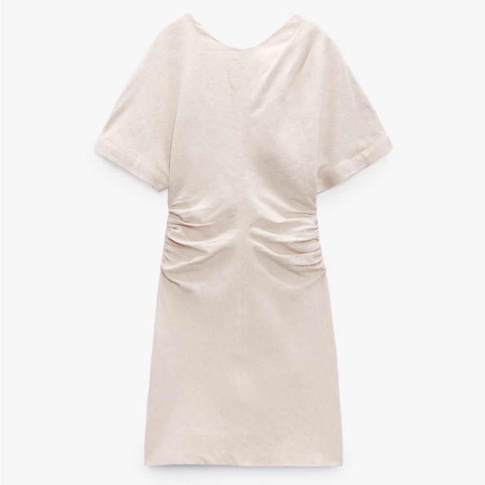 Linen Blend Dress